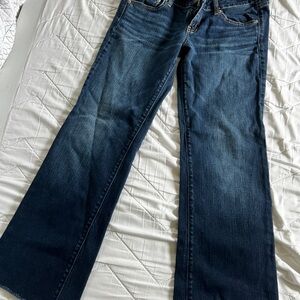 American Eagle Outfitters Blue Flare Wide Leg Jeans 10